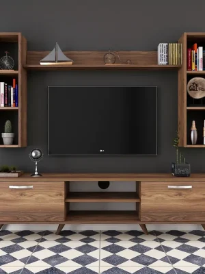 Must-Have Obývací stěna TIPANO - ořech