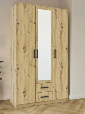 Ihned K Objednání Šatní skříň SIMPLE 120 3D2Dr dub artisan