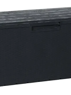 Horká Nabídka Zahradní plastový úložný box PORTOFINO 340 L - grafit