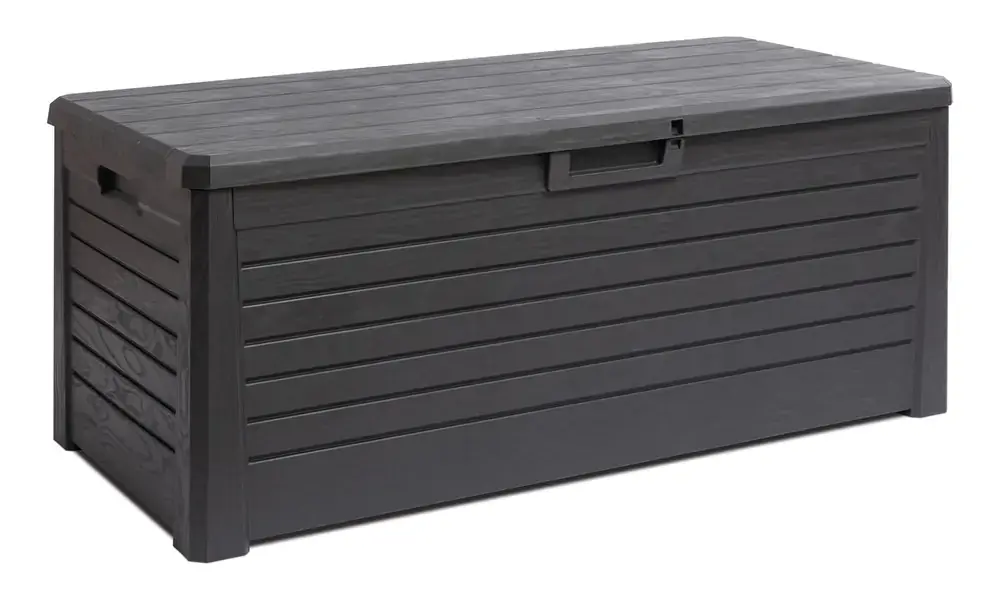 Zahradní plastový úložný box FLORIDA 550 L - grafit Koupit Online