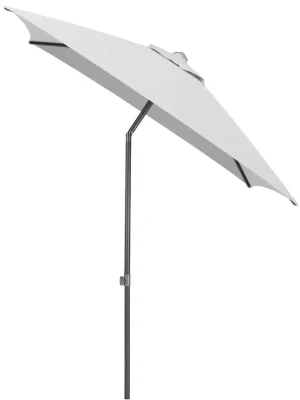 Slunečník KETTLER EASY PUSH 200x200 cm - matný antracit/světle šedá - voděodolný Finální Výprodej