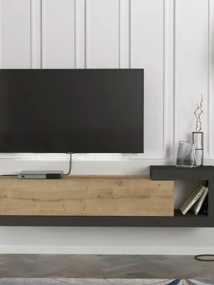 Závěsný TV stolek VALGA - sapphire/antracit Nejlepší Volba