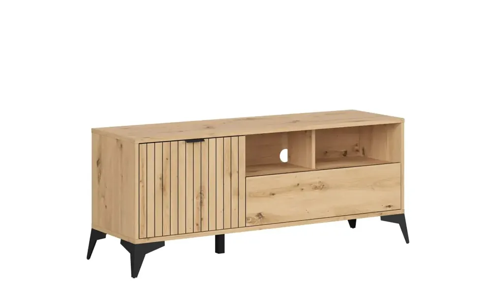 Televizní stolek LAMEA RTV1D1S - dub artisan Akční Cena