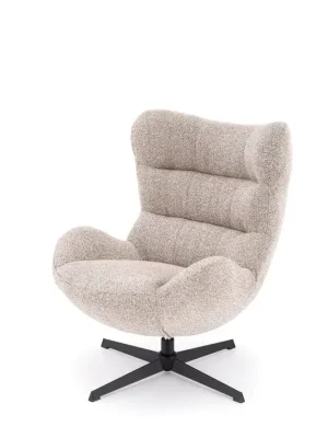 Otočné designové křeslo JACKIE - béžová Super Cena
