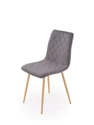 Omezená Nabídka Jídelní židle K525 WD - šedá/přírodní