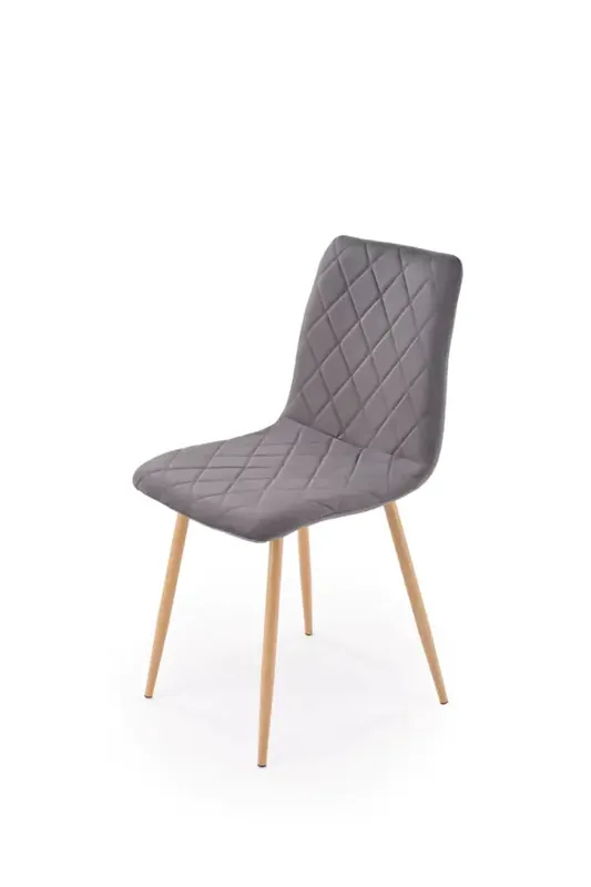 Omezená Nabídka Jídelní židle K525 WD - šedá/přírodní